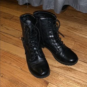 Guess Combat Boots size 9